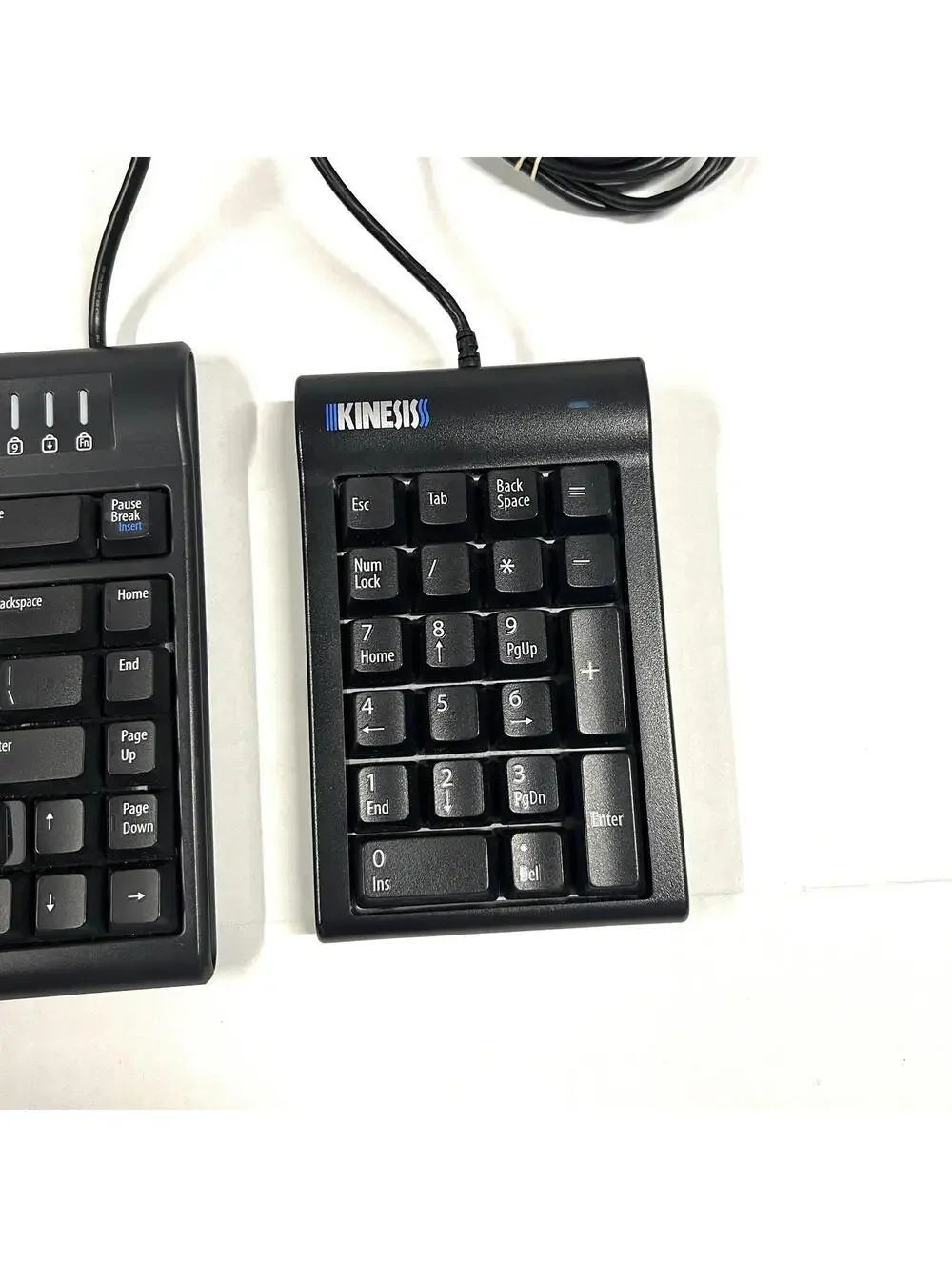Kinesis Freestyle 2 KB800 Wired Keyboard & Low-force USB Number Pad AC210USB-BLK